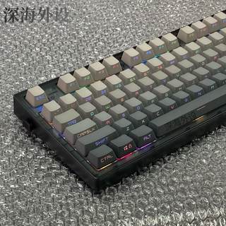 腹灵MK870键客制化三模蓝牙无线机械键盘套件热插拔RGB光三五脚轴