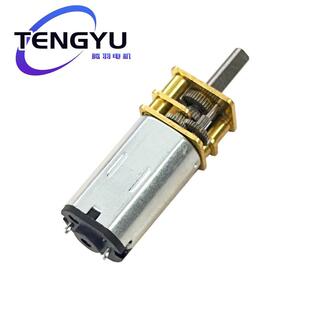 12GF-N30减速电机微型小电机低速马达智能锁小车金属齿轮 3V6V12V