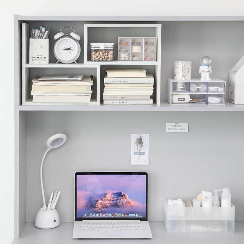留白宿舍桌面上书架简易多层置物架寝室神器大学生杂物收纳小书柜,收纳整理,整理架/置物架/收纳架,淘宝优惠券,粉丝福利购,淘宝优惠卷
