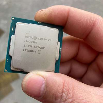 可维修i3-7350K. 140元。功能正常。成色如议价