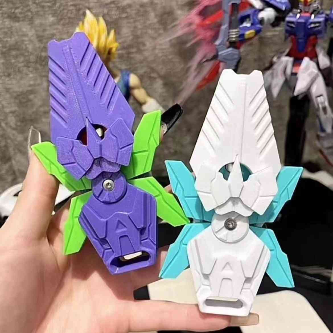 网红独角兽3d盾牌伸缩直跳重力萝卜刀小剑解压发泄迷你盾牌