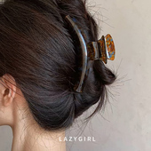 醋酸大号好用抓夹精致发抓韩国ins博主款 高级感鲨鱼夹发量多发饰