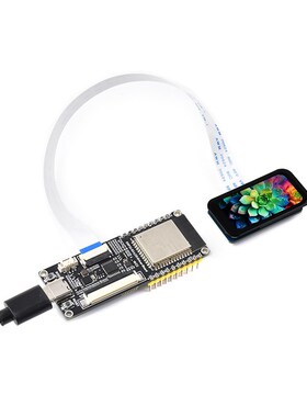 微雪 树莓派4 1.47寸LCD触摸显示屏带扩展板 KIPS彩色 SPI/I2C通