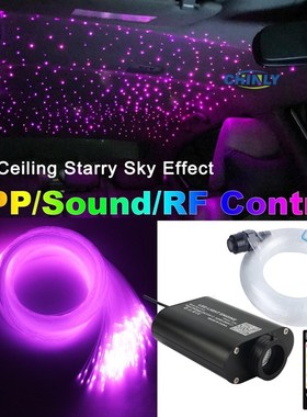 12V Car LED Fiber Optic Light Bluetooth KAPP Smart Control M