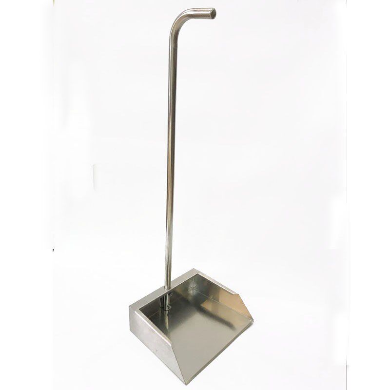 06YM正宗加厚304撮箕t加高75cm不锈钢簸箕垃圾铲家用畚斗工厂畚箕