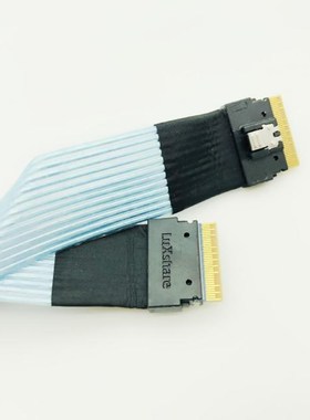 SAS Cable Slimline SAS4.0 SFF-8654 to SFF-8654 74piWn to 74p