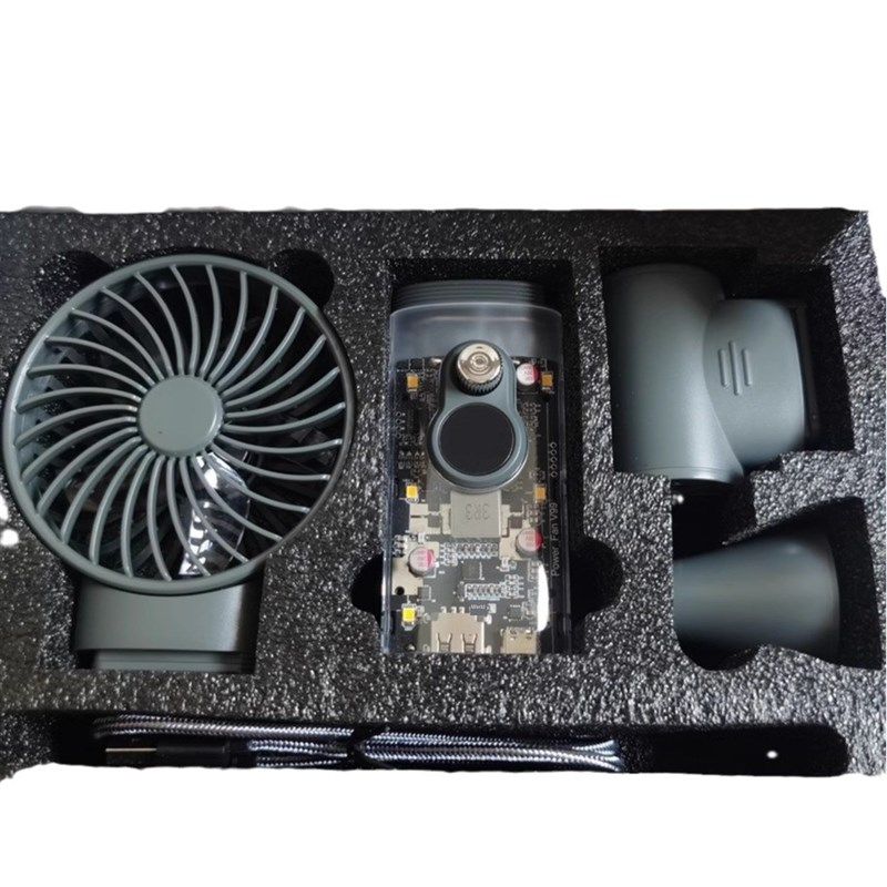 新升级的无刷暴力风扇手持涡轮风C扇双头开关电池可拆卸应用广泛,生活电器,户外风扇/移动风扇,淘宝优惠券,粉丝福利购,淘宝优惠卷