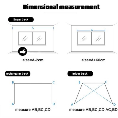 Electric Curtain Track for  zigbee wifi  Dooya KTT82/DT82 mo