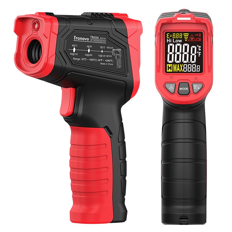 埃用TR6248i红外线测温仪温度检测仪工业高精P度红外烘焙测温枪/