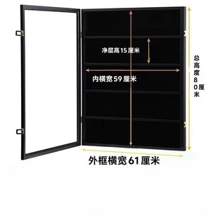 psa卡收纳展示架球星游戏v王陈列架卡片展示柜球星卡展示柜 挂墙