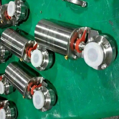 D681X不锈钢卫生级气动蝶阀 开维喜阀门 凯斯特T阀门 埃美柯阀门