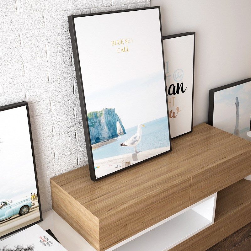 乐途 北欧墙面装饰画挂画客厅y沙发背景墙有框卧室壁画地中海风景,家居饰品,现代装饰画,淘宝优惠券,粉丝福利购,淘宝优惠卷