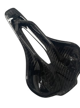 PROLOGO同款超轻全碳纤维自行C车坐垫山地公路车鞍座皮革座垫中空