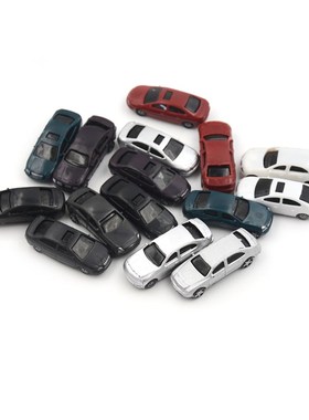 厂家10pcs/Lot Painted rModel Cars BuildinKg Train Layout Sca