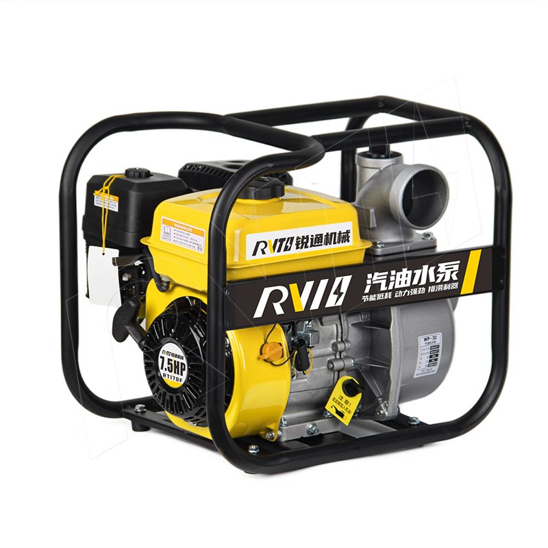 汽油抽水泵四冲程汽油机2寸34小型自吸便携式家用Z抽水机农田