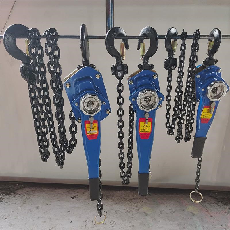 hsh手扳葫芦1t2tp3t手摇手动牵引起重倒链葫芦吊锰钢链条手扳葫芦
