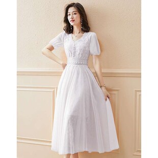 French Style Mesho Dress Womens Summer Summer New Summer Hi