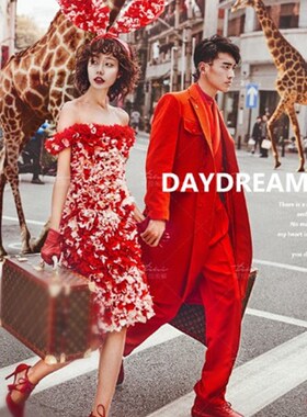 婚纱影楼摄影道具外景拍照橱窗摆件复古手L提箱子 老式木箱仿古箱