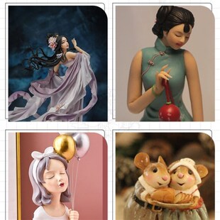 周毅翻糖雕刻塑型刀干佩斯人偶捏塑工具粘土软陶T卡通定制面塑工