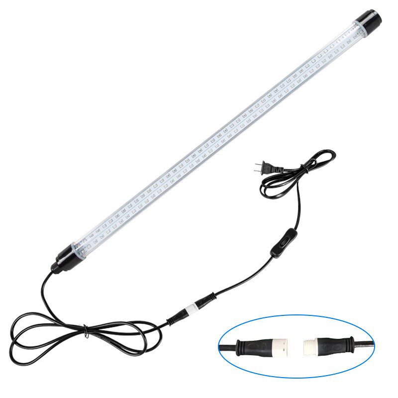 鱼缸灯led灯防水变色节能照明水草灯三色水族箱专用Sled灯龙鱼灯