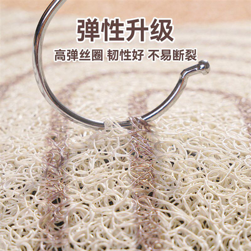 入户门垫耐脏防水防滑家用u门外入门地毯进户门口脚垫丝圈进门地