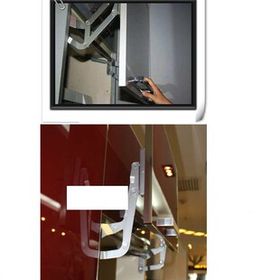 高档H14豪华液压n平移上翻门铰家具五金配件橱柜升降铰链橱柜铰热