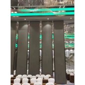 酒店移动隔断饭店包厢宴r会厅办公室跳舞室展厅吊轨移动折叠隔厂