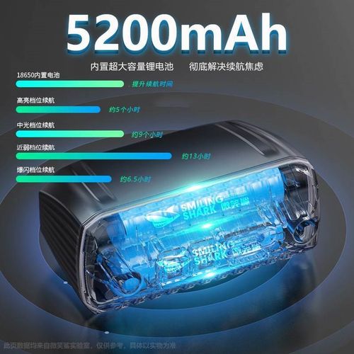 适用喜德盛公路自行车前灯强光长续航充电夜骑Q灯山地车专用骑行