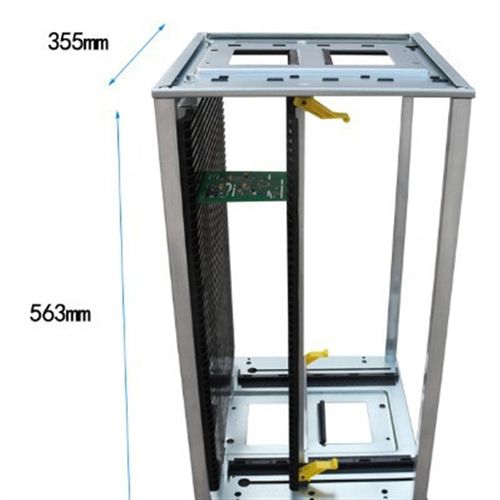 【直播推荐】防静电smt上下料架PCAB周转箱355*320*563mm料框