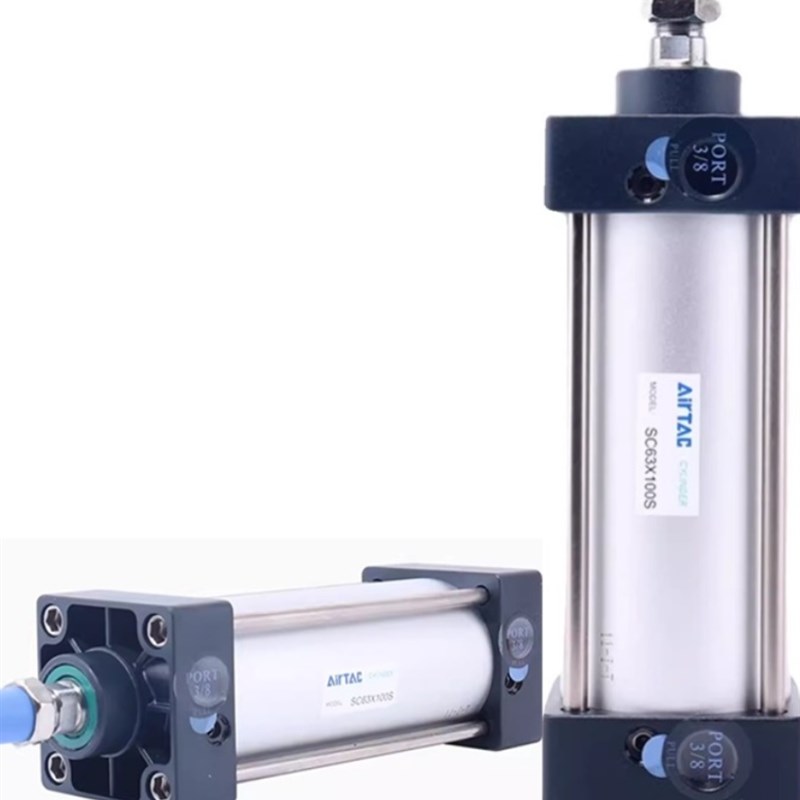 亚德客气缸SC32 SC40 SC50 SC63 SC80 SC100 X25X5R0X75X100X125S