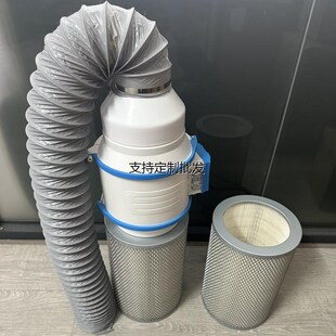 滤芯定制热销文玩雕刻打磨吸尘器滤E筒桌面粉尘集尘桶6寸管道风机