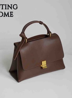 Causal Style Genuine Leather Women HaJndbag Bag First Layer