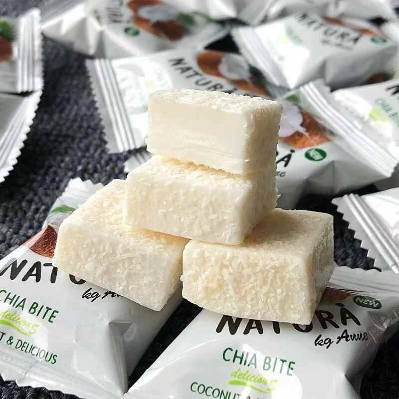 俄罗斯风味JD俄罗斯风味椰子糕软糖椰蓉椰奶香橡皮QQ糖儿童