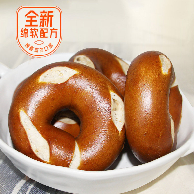 磨上谷语0脂肪碱水面包早餐速食碱性面包健身代餐早餐低脂面包