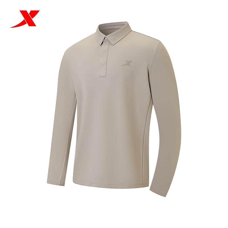 特步运动T恤长袖针织衫男2025春季新款百搭保暖卫衣975129030109,运动服/休闲服装,运动POLO衫,淘宝优惠券,粉丝福利购,淘宝优惠卷