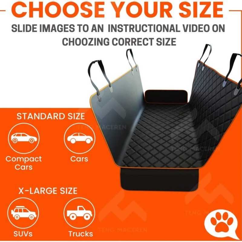 车载宠物垫e 防水牛津布垫 汽车狗狗垫宠物外出后排垫汽车防脏狗