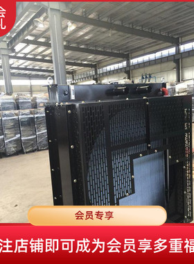 广西玉柴30KW千瓦YC2115ZD YC2115K 柴油机发电机组水箱散热器总