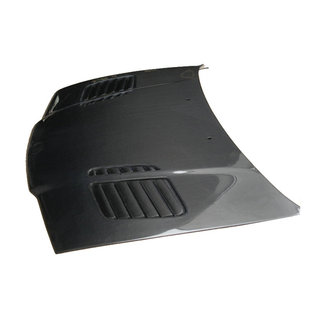 适用於BMW3系E36碳纤维改装 专用钻孔机盖引擎盖T机头盖二门四门车