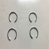 GB895孔h用钢丝挡圈C型 支持各种规格 不锈钢304卡簧