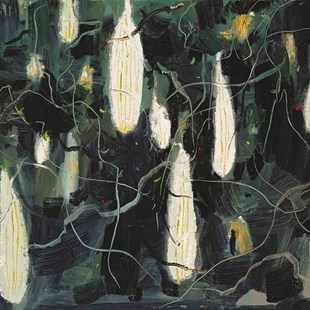 吴冠中油画苦瓜家k园瓜果静物香港艺术馆临摹复制品手绘新中式