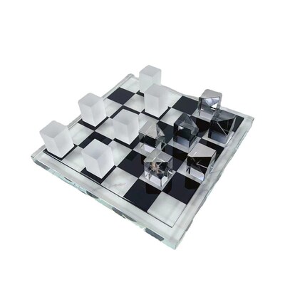 欧摆式水博晶弈NGN象棋棋A盘居客厅软装饰品件样板间配饰创意家书