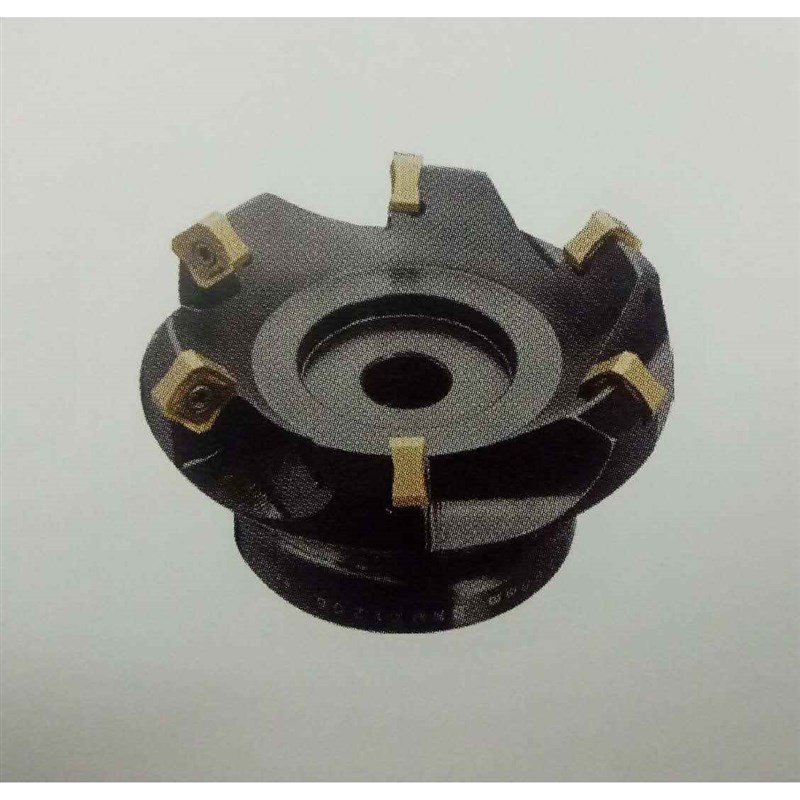 45度双面数控铣床直角飞平面r立铣刀盘SNMX1206-100T6-32高强度