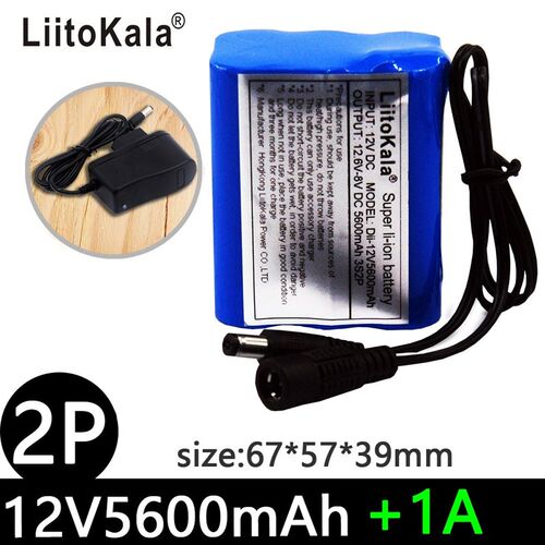12V 2200mah 3000mah 3500mah 5600mah baJttery Rechargeable Li