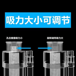 鱼马桶鱼缸粪便分离器清理神器底滤过滤系统整套吸W鱼粪便下过滤