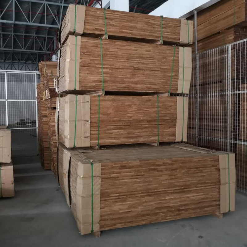 柚木实木集成板材 拼接板w衣柜板指接板板式原木墙板集成板墙面