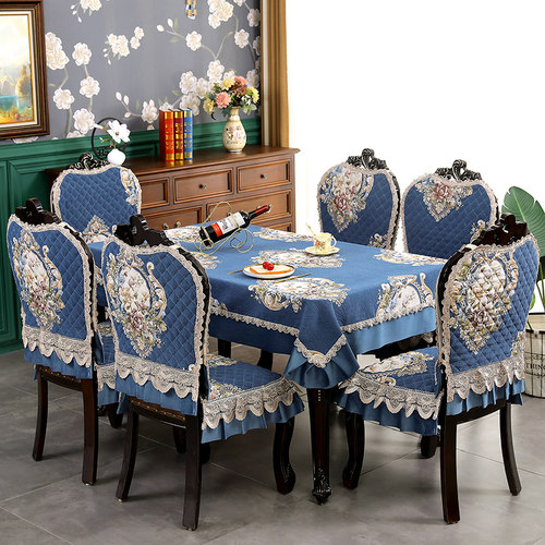 2023年新款欧式m餐椅垫椅子凳子坐垫高档套装防滑可拆洗餐桌套罩