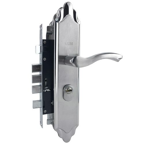 防盗门锁超C级套装天地t锁大门锁大木门锁通用型锁具不锈钢把手