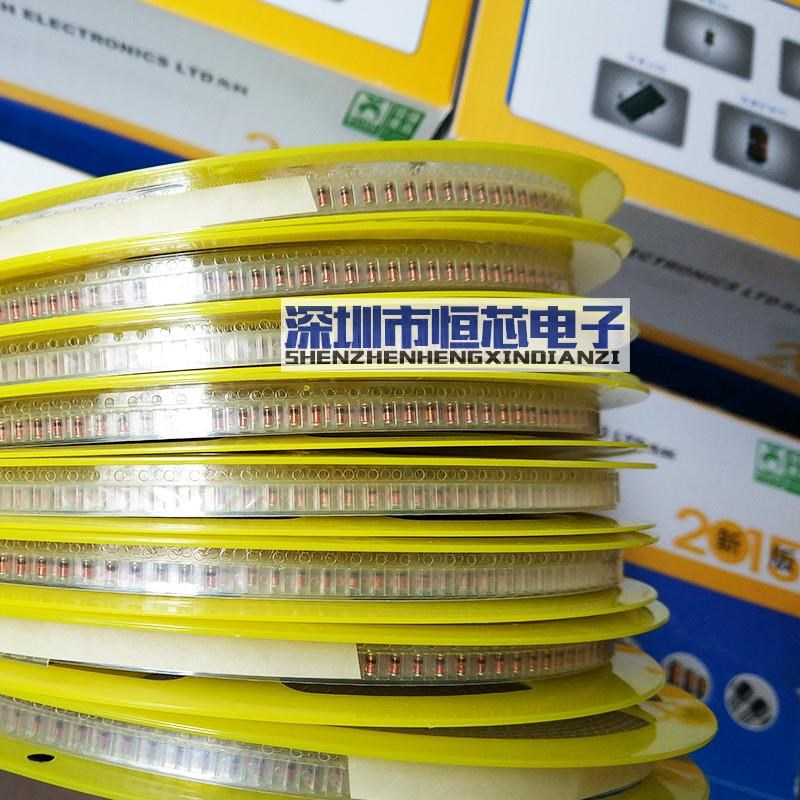 贴片开关二极管fLL4148 1N4148 LL34封装 1206圆柱玻璃 2.5K/整盘