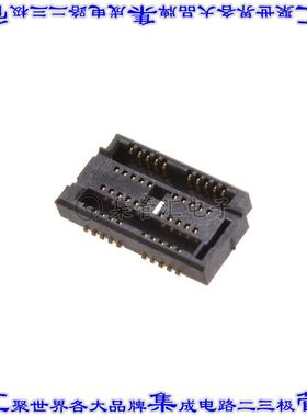 LTH-010-01-H-D-A 板对v板连接器20POS接头外罩触点2排0.5mm表贴S