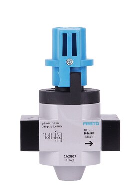 费斯托开关启动阀HE-1/4-D-MINIx 162807 HE-3/8-D-MINI 162808